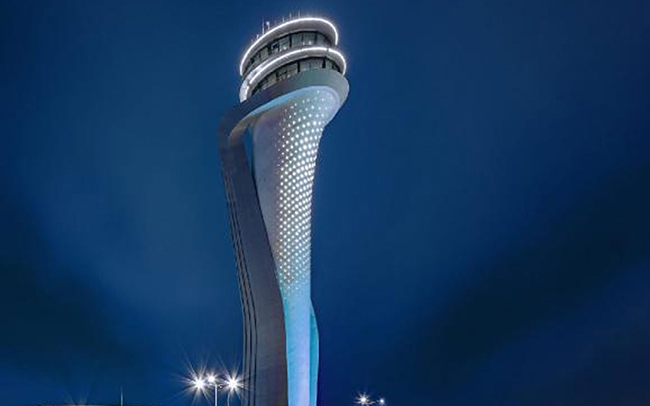 İstanbul Havalimanı’nda Otizm gününde mavi ışık