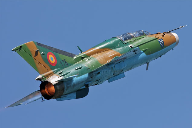 Romanya Hava Kuvvetleri’nin Mig-21’i düştü