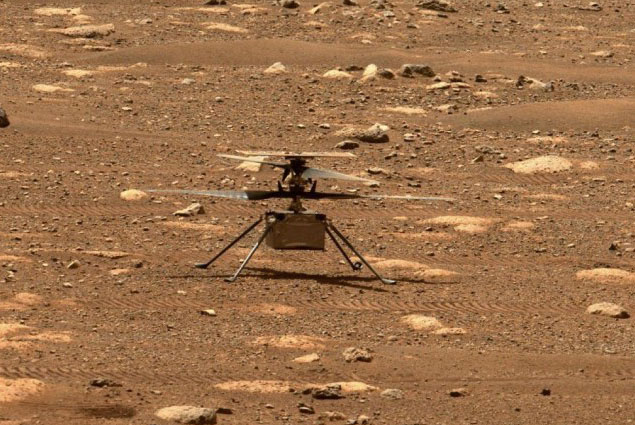 NASA, Mars’ta ilk kez helikopter uçuracak