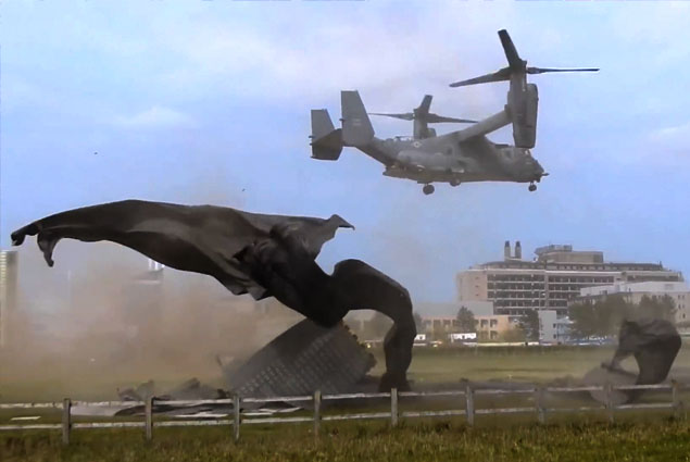 ABD Hava Kuvvetleri’nin Osprey’i kalkışta pisti karıştırdı