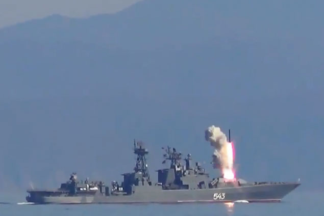 Rusya, Japon Deniz’in de Kalibr seyir füzesini denedi