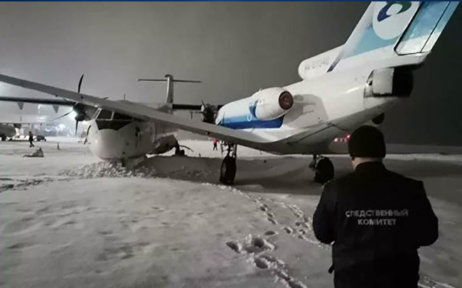 Rusya’da ATR-72 pistte  Yak-40’a çarptı