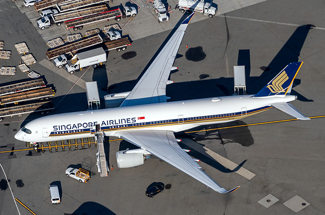Airbus bir günde SIA’ya 3 adet A350 teslim etti