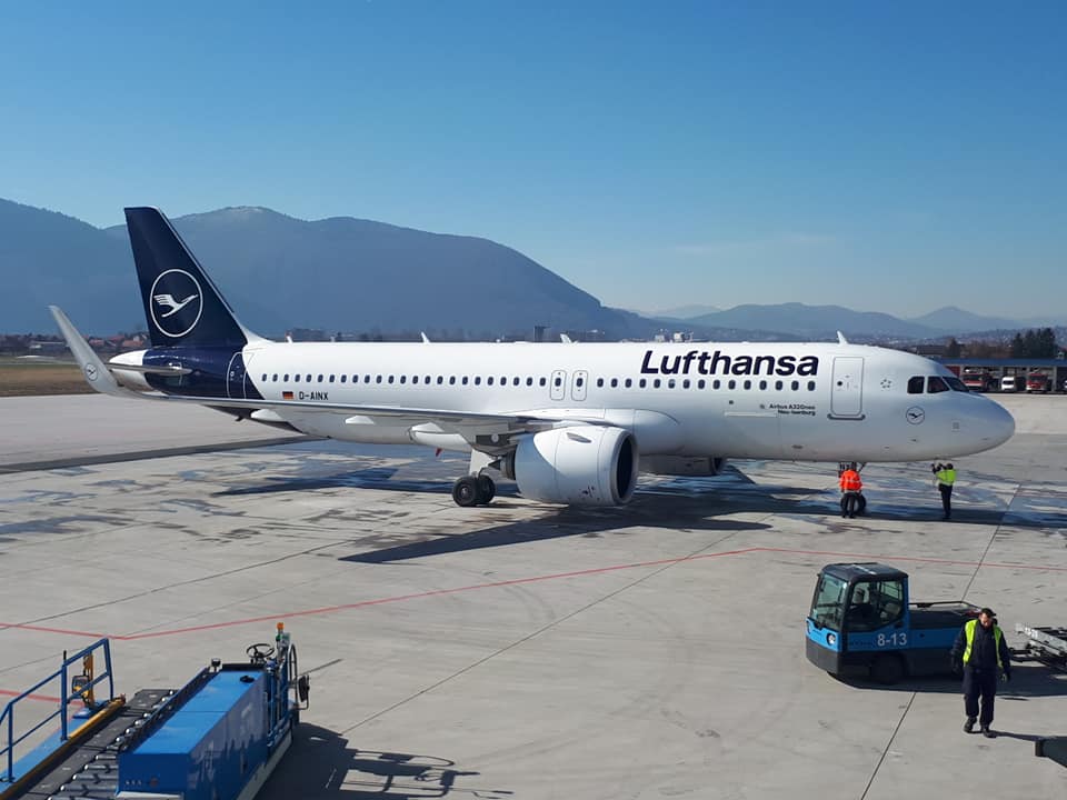 Lufthansa Frankfurt’tan Saraybosna uçuşlarına başladı