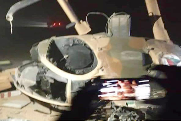 Afganistan, Khandar’da MD 530F helikopter düştü