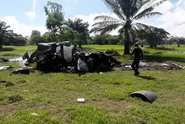 Kolombiya’da polis helikopteri düştü; 5 kişi hayatını kaybetti