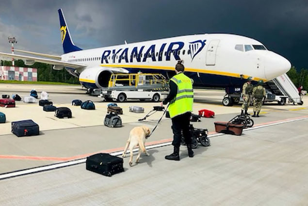 Ryanair uçağı Minsk’e zorunlu indirildi