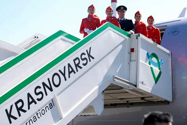 Aeroflot üssünü Sibirya Krasnoyarsk’a taşıdı