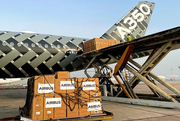 Airbus, Hindistan’a Covid-19 mücadelesinde desteğini arttırıyor