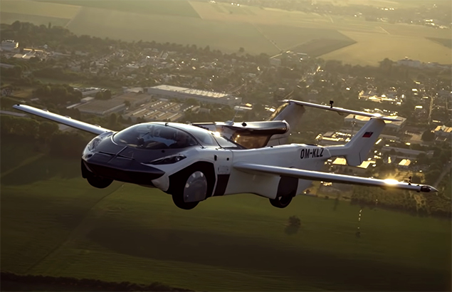 Aircar, Slovakya’da iki havalimanı arasında uçtu