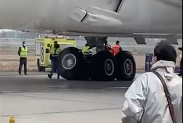 LATAM’ın B787-9’un arka dikmesi kırıldı
