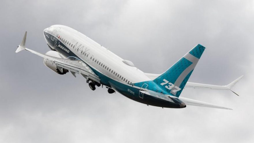 Boeing MAX’ın en büyük uçağı uçuşunu gerçekleştirdi