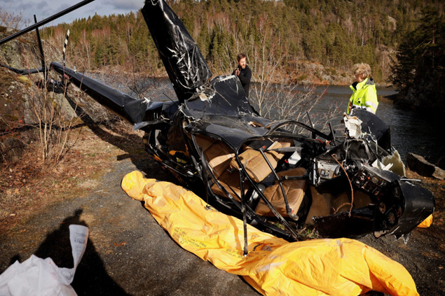 Norveç’te Robinson R44 düştü; 1 kişi hayatını kaybetti