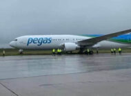 PegasFly uçağı Kırım’da pistten çıktı