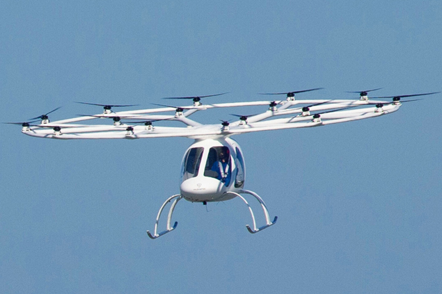 Volocopter Patris’te başarılı uçuş gerçekleştirdi