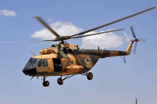 Afganistan’da Mi-17 acil indi, ordu tarafandan imha edildi