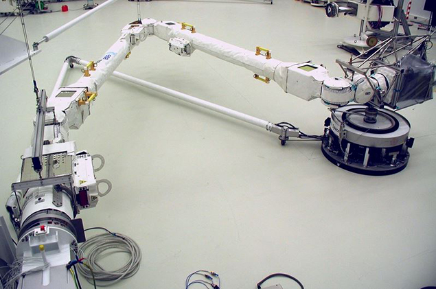 Airbus, ISS için robotik kol yaptı