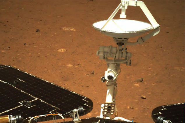 Çin, Mars’ın en son fotoğraflarını paylaştı