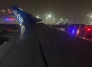 Dubai’de Flydubai ve Gulf Air uçakları takside çarpıştı