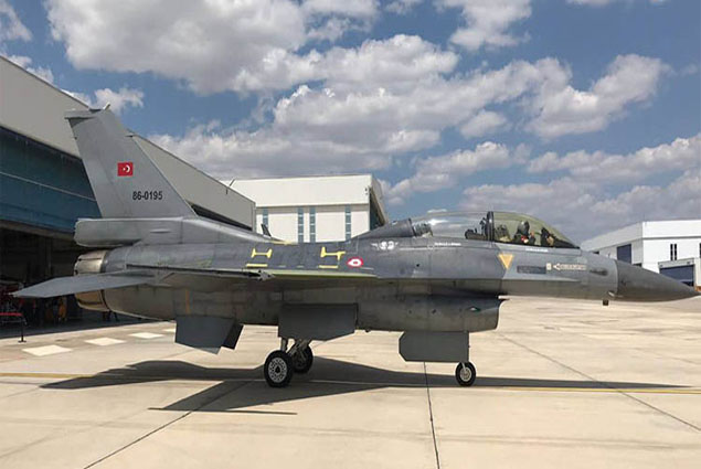 TUSAŞ, 8’nci F-16 blok uçağını teslim etti
