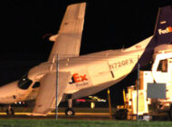 Fedex’in Cessna’sı fırtınaya dayanamadı
