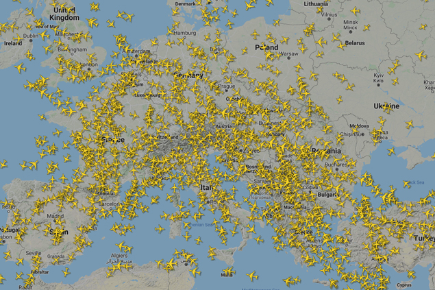 1 Temmuz’da Avrupa’da günlük uçuş rekoru kırıldı