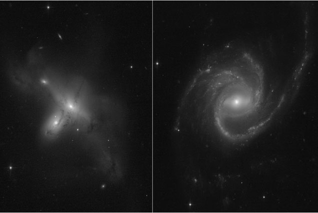 NASA, Hubble teleskobundan iki yeni fotoğraf paylaştı