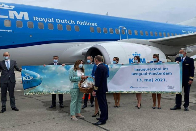KLM, Belgrad’da sefer artırıyor