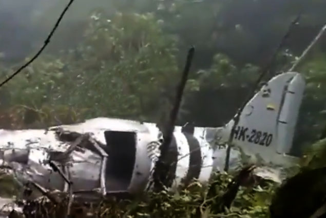 Douglas DC-3 tipi uçağı 77 yaşında düştü