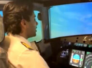 Pilot Zuhruf suresi okudu, yolcular mest oldu