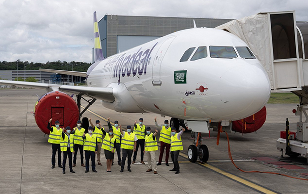 Airbus, flyadeal ile FHS kapsamında 1000. uçağını kutluyor 