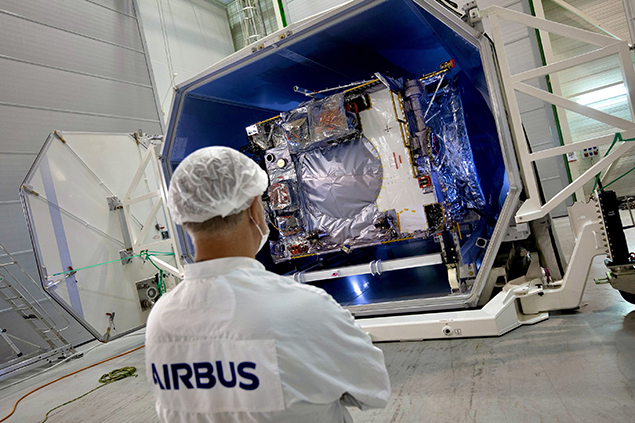 JUICE, Jüpiter yolculuğu öncesi Dünya’daki son durağı Airbus’ta
