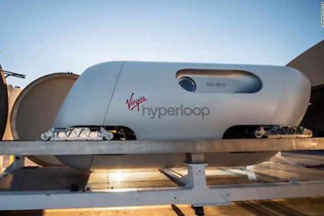 Virgin Hiperlop ile saatte bin kilometre hız