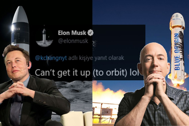 Elon Musk, Blue Origin’in uzay aracı ile dalga geçti
