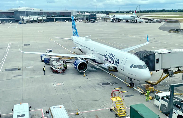JetBlue, JFK’den Londra Gatwick uçuşlarına başladı