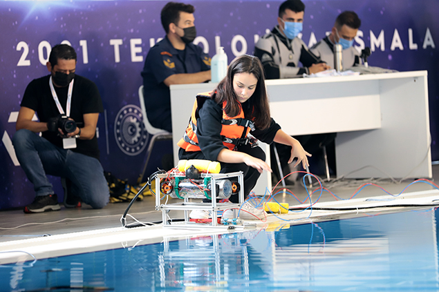 TEKNOFEST 2021’de Su Altı Robotları yarışı başladı