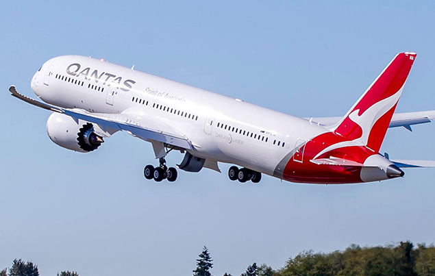 Qantas, 14.6 kilometre uçuş ile rekor kırdı