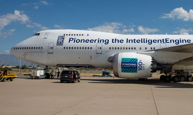 Rolls-Royce, Boeing güçlerini birleştirdi 