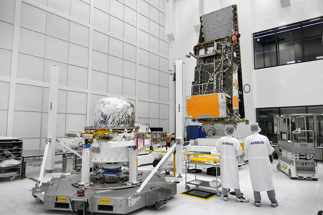 Meteoroloji uydusu MetOp-SG B, fırlatılmaya hazır