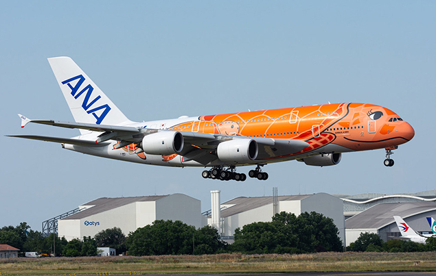 Airbus son A380’i ANA’ya teslim etti