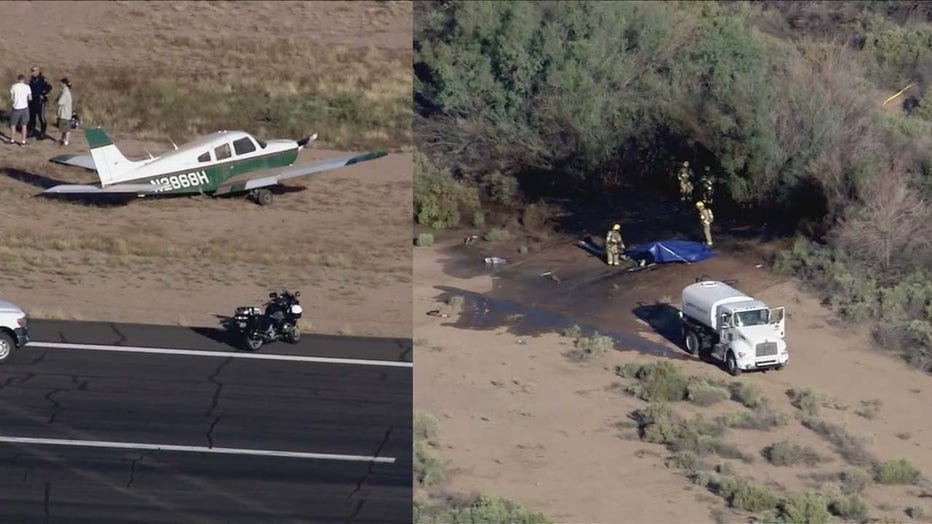 Arizona’da helikopter ve küçük uçak çarpıştı