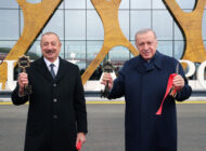 Fuzuli Uluslararası Havalimanı’nı Erdoğan ve Aliyev açtı