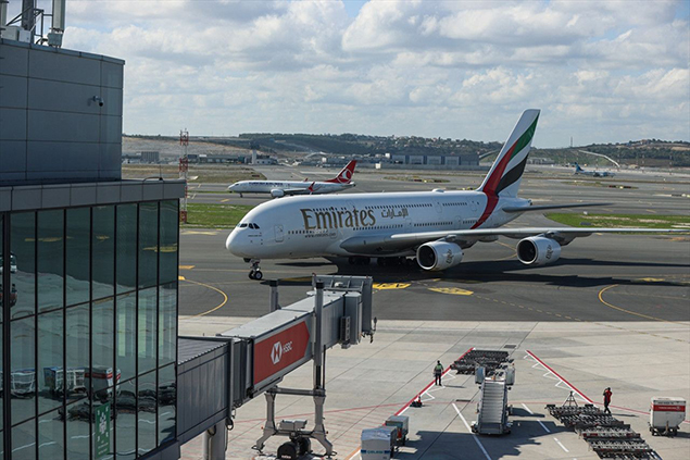 IST’te A380 için tören yapıldı