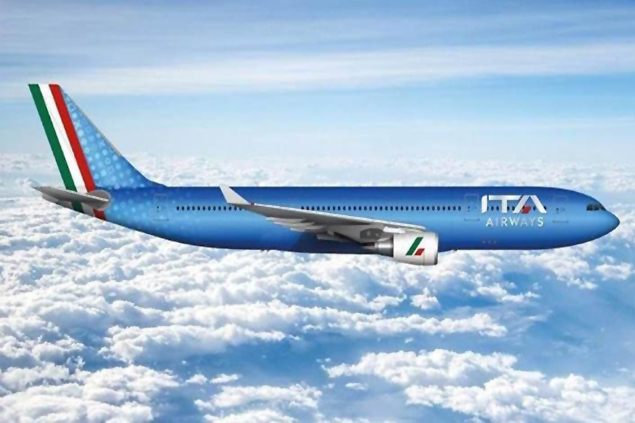 ITA Airways yeni tasarlanmış uçağını tanıttı