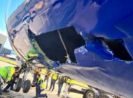 Ryanair’in B737-800’ü apronda bu hale geldi