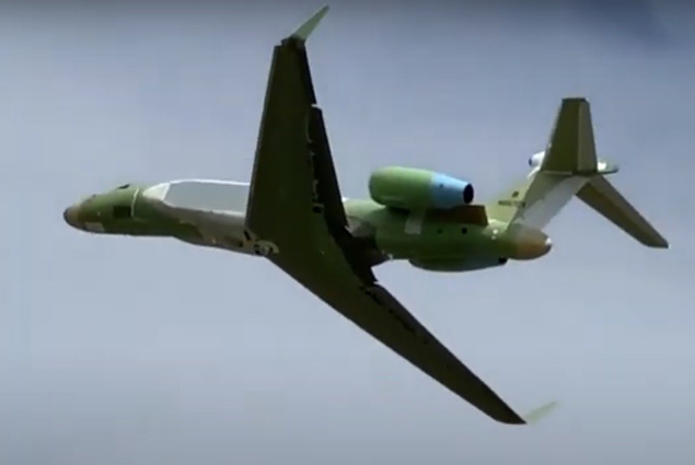 Gulfstream’in EC-37B askeri uçağı ilk uçuşunu yaptı