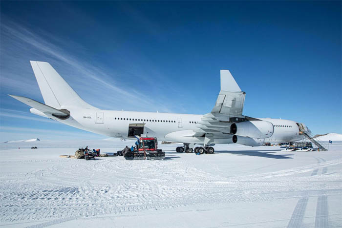 Hi Fly havayolunun A340 uçağı tarihe imza attı