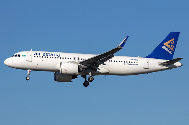 Air Astana, Almatı-Yeni Delhi uçuşlarına yeniden başladı
