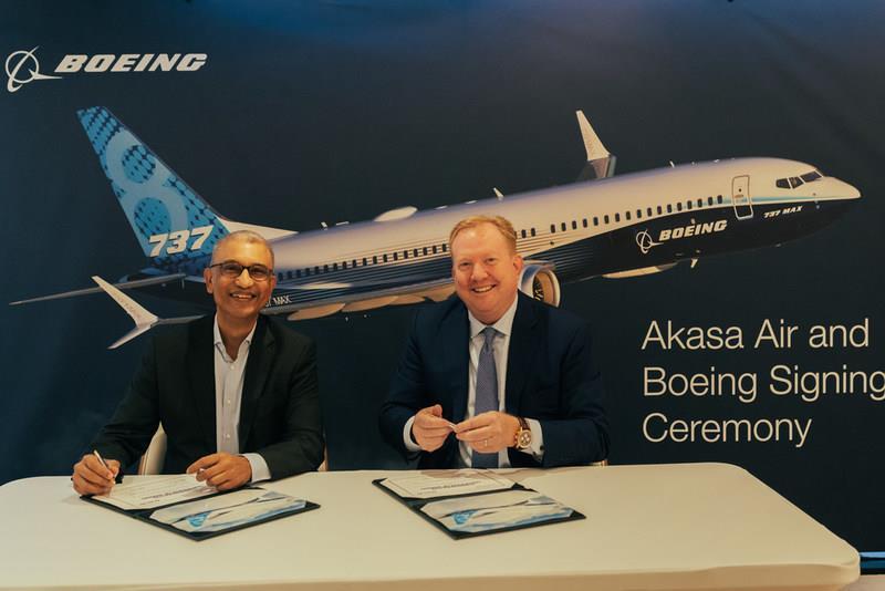 Akasa Air, 72 adet B737 MAX sipariş sözleşmesi imzaladı