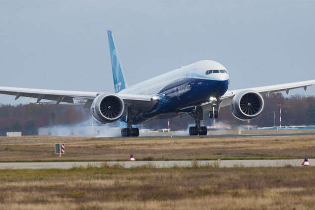 B777X Avrupa ilk Frankfurt’a indi